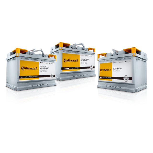 【Continental】EFB/AGM 歐規電瓶